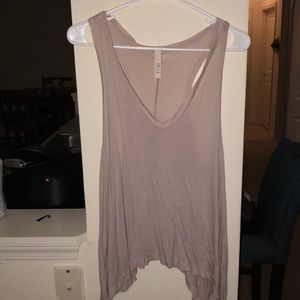 Loose blush tank top